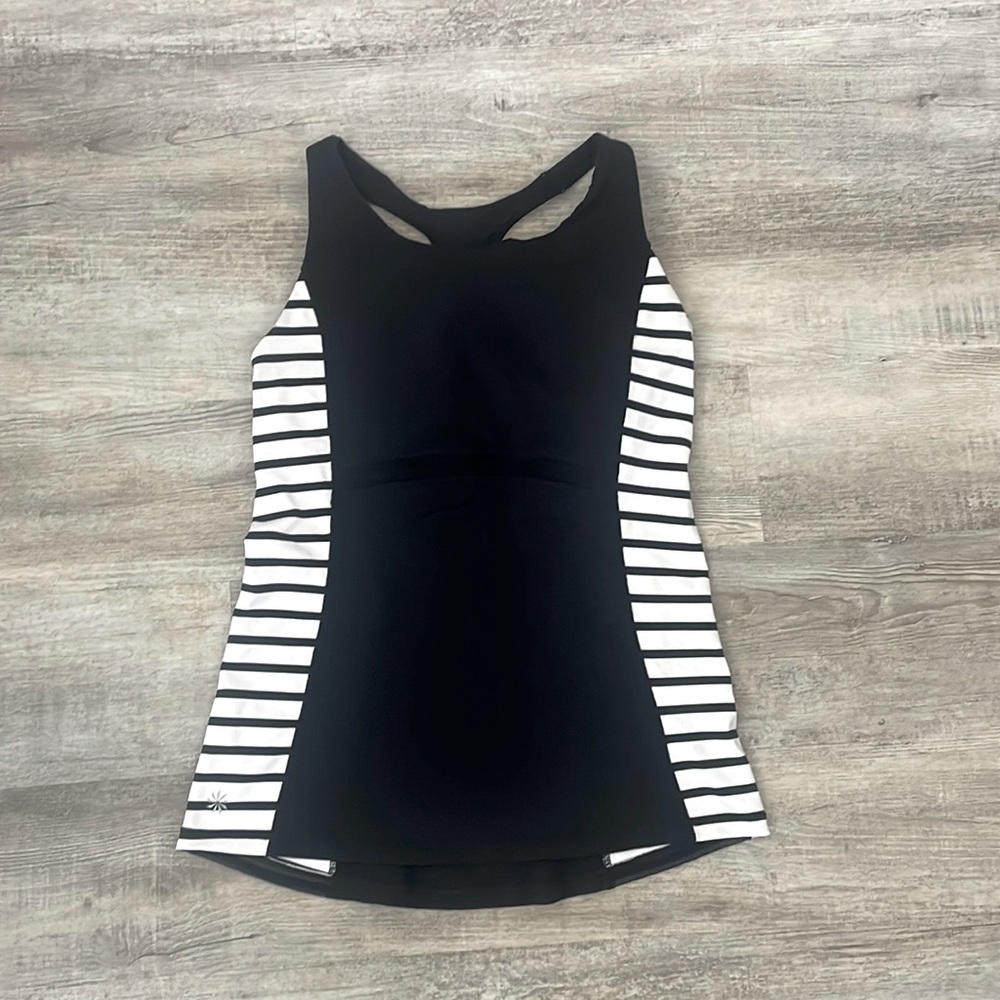 Athleta Workout Racerback Top Built in Bra